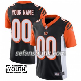 Cincinnati Bengals Tröjor Custom Svart - Barn